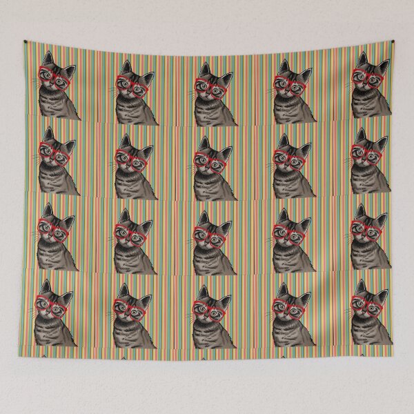 Item preview, smart kitty designed and sold by theArtoflOve.