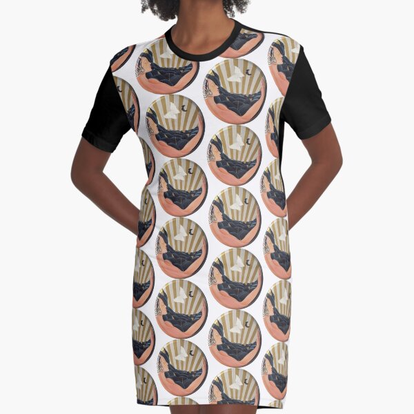 Peace Graphic T-Shirt Dress