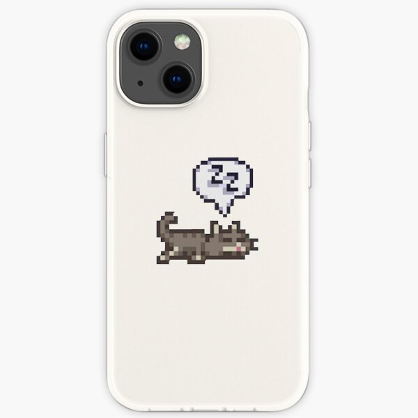 Stardew Valley Sleeping Cat Sploot iPhone Soft Case