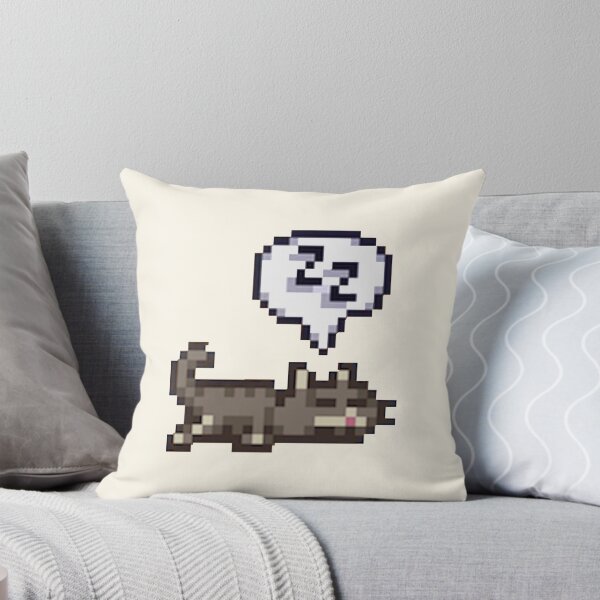 Item preview, Stardew Valley Sleeping Cat Sploot designed and sold by r9440.
