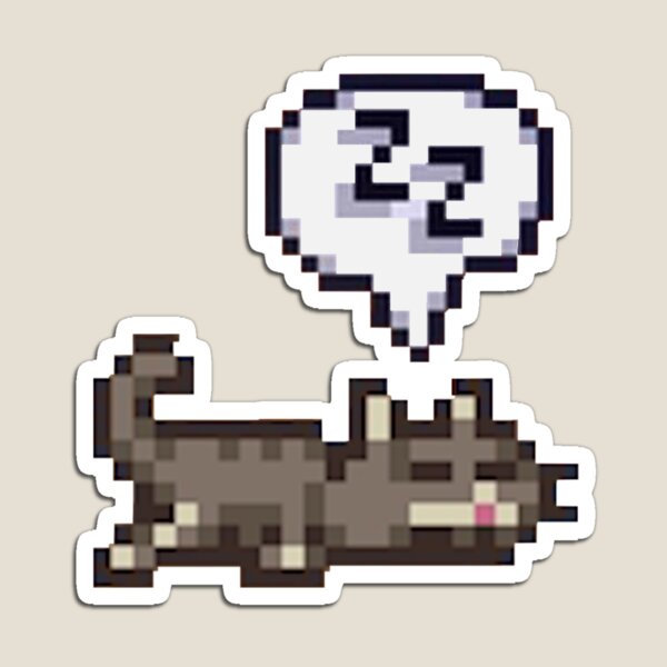 Artikel-Vorschau von Stardew Valley Sleeping Cat Sploot, designt und verkauft von r9440.