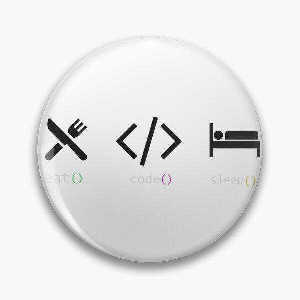 Item preview, Eat Code Sleep -  programmer life! designed and sold by Marwative ..