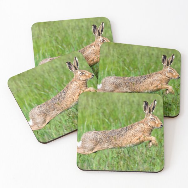 Item preview, Hare leaping through the grass designed and sold by Itsgrimupnorth.