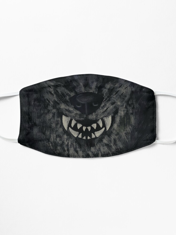 wolf teeth face mask