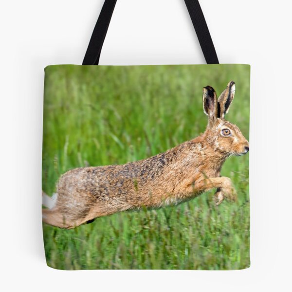 Item preview, Hare leaping through the grass designed and sold by Itsgrimupnorth.