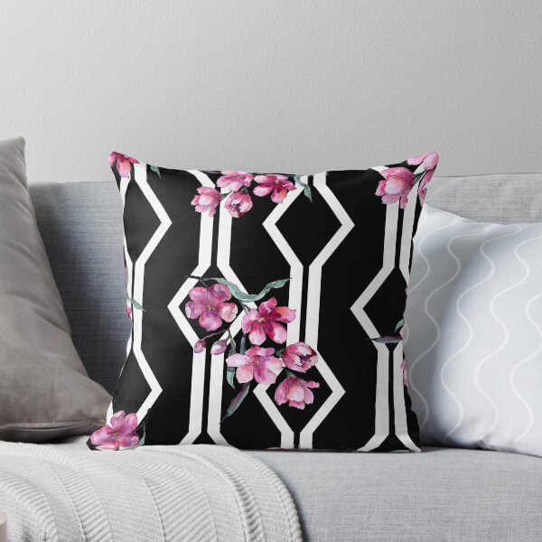 Item preview, Pink watercolor flowers designed and sold by stylebytara.