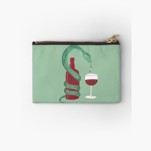 Item preview, A snake and a bottle of wine designed and sold by rockovart.