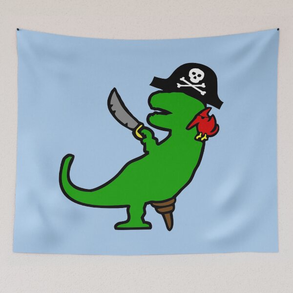 Item preview, Pirate Dinosaur - T-Rex designed and sold by jezkemp.