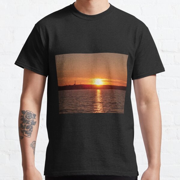 Nokia skyline at sunset Classic T-Shirt