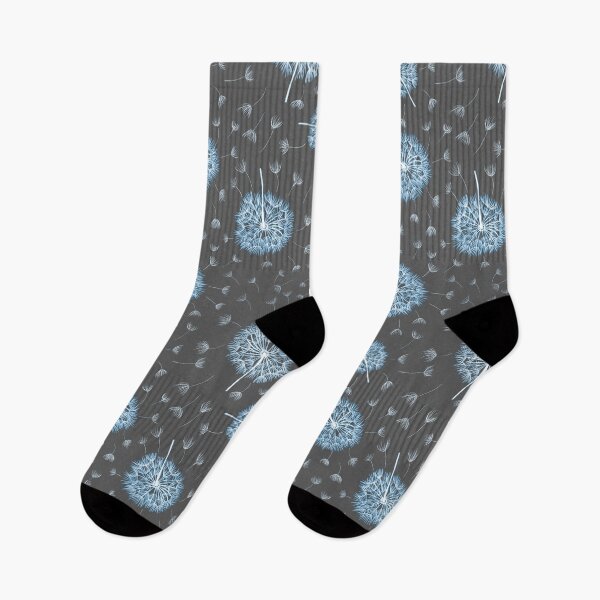 Item preview, Dandelion seeds grey and white pattern designed and sold by FVO-italydesign.