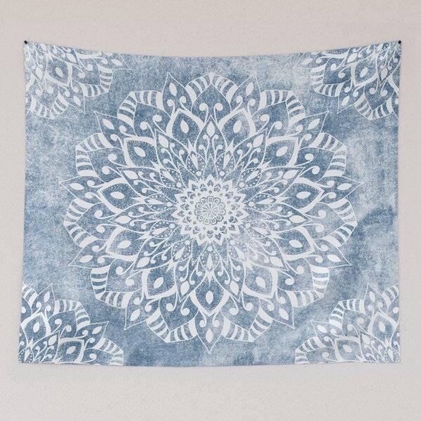 Item preview, INDIGO BLUE MANDALAS FOR JULY designed and sold by nikamartinez.