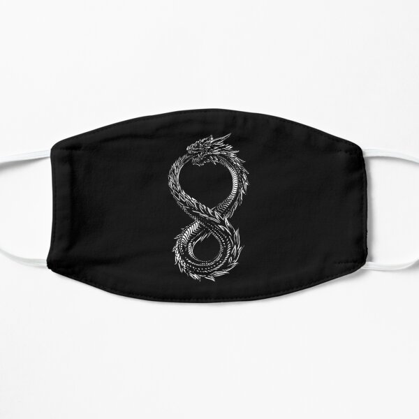 altered carbon ouroboros Flat Mask