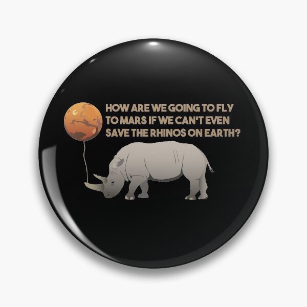 Item preview, Save the Rhinos designed and sold by NorseTech.