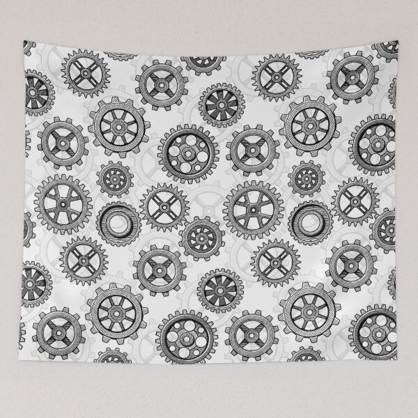 Item preview, Gear Pattern designed and sold by stylebytara.