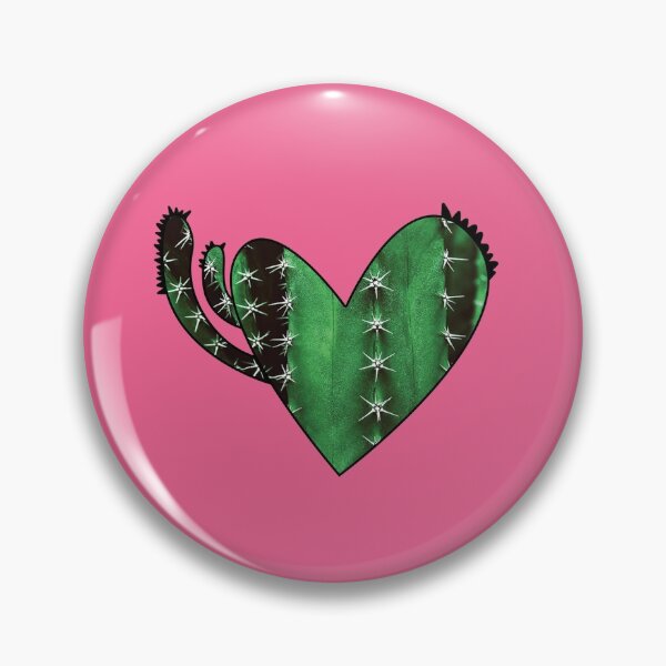 Item preview, cactus heart by electric bananas designed and sold by electricbananas.