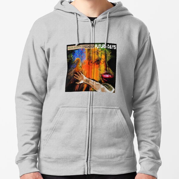 Gravity Noir Future Days Zipped Hoodie