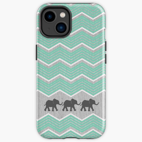 Three Elephants iPhone Tough Case