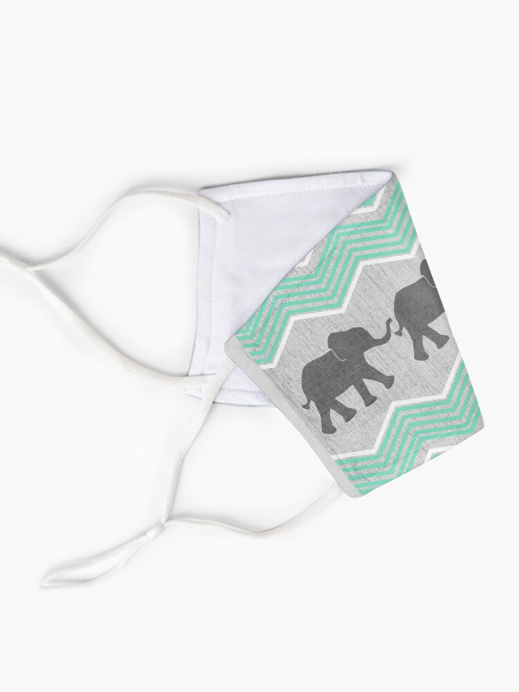 Alternate view of Three Elephants Mask