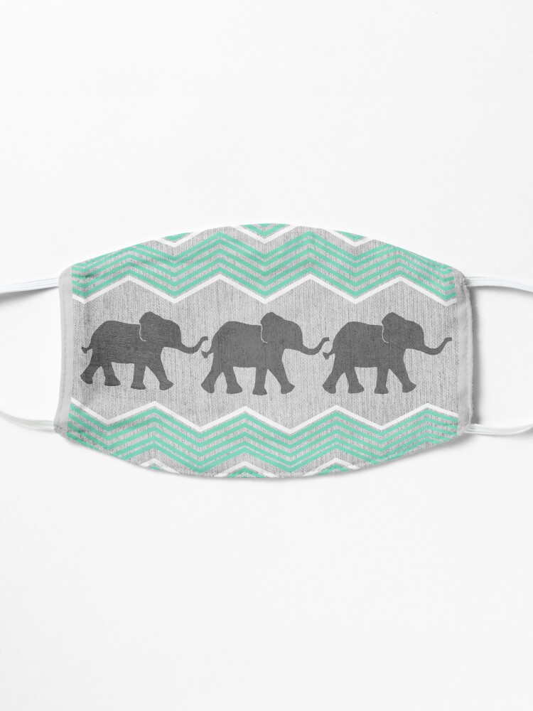 Alternate view of Three Elephants Mask