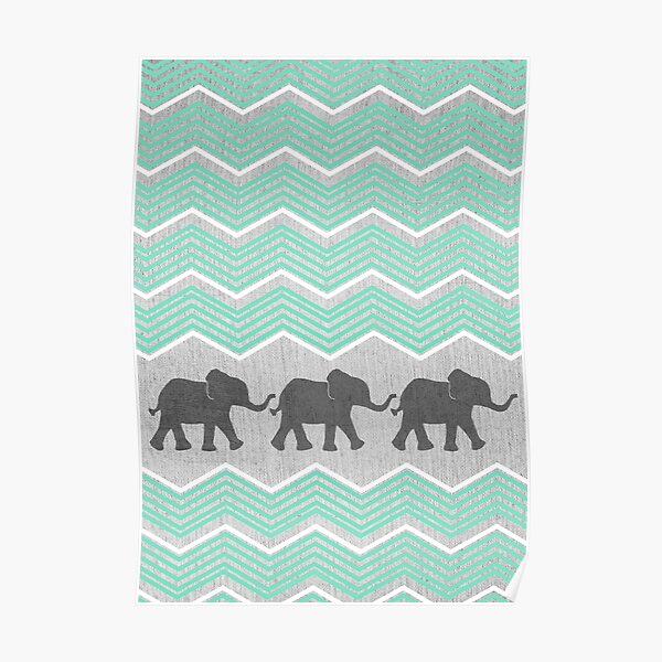 Three Elephants Poster