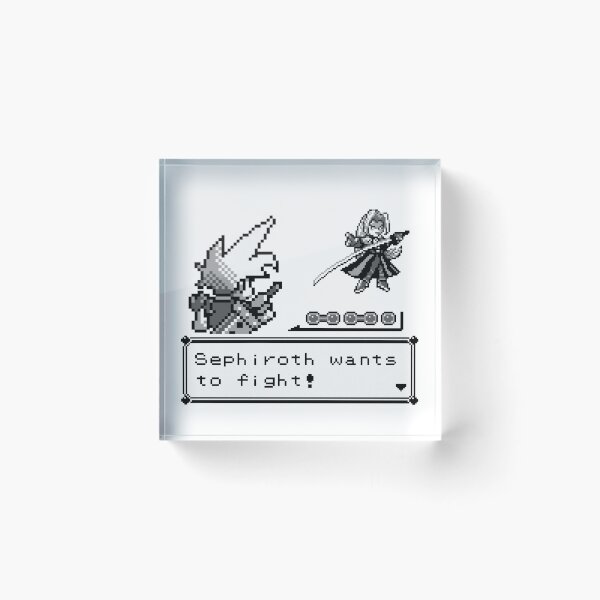 Item preview, Pocket Fantasy VII - Sephiroth wants to fight designed and sold by DemonigoteCamis.