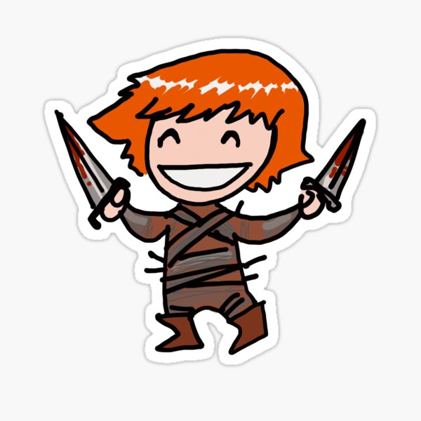Wydrin Threefellows Sticker