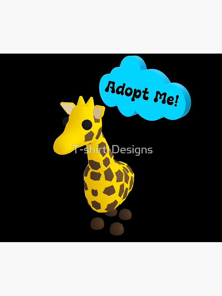 Roblox Adopt Me Giraffe Postcard By T Shirt Designs Redbubble - roblox adopt me giraffe pictures