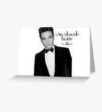 I'm Chuck Bass Greeting Card