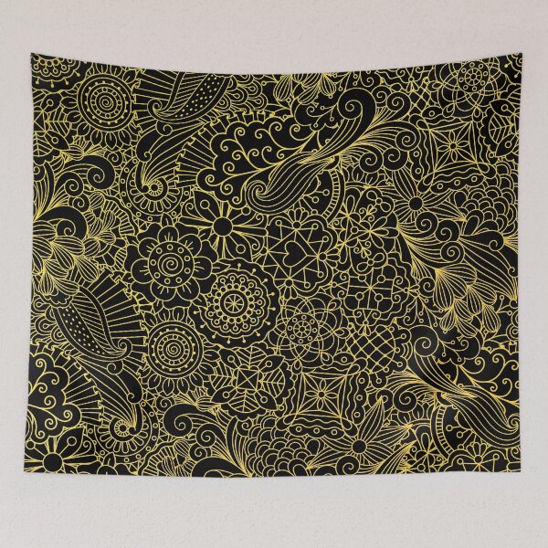 Item preview, Golden flowers designed and sold by stylebytara.