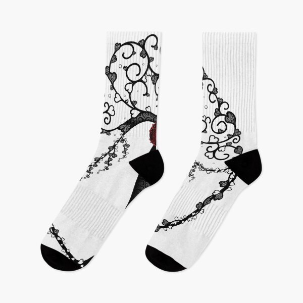 Item preview, Tree Of Hearts - Black & White designed and sold by serenaking.