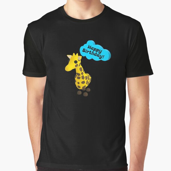 Roblox Adopt Me Giraffe T Shirt By T Shirt Designs Redbubble