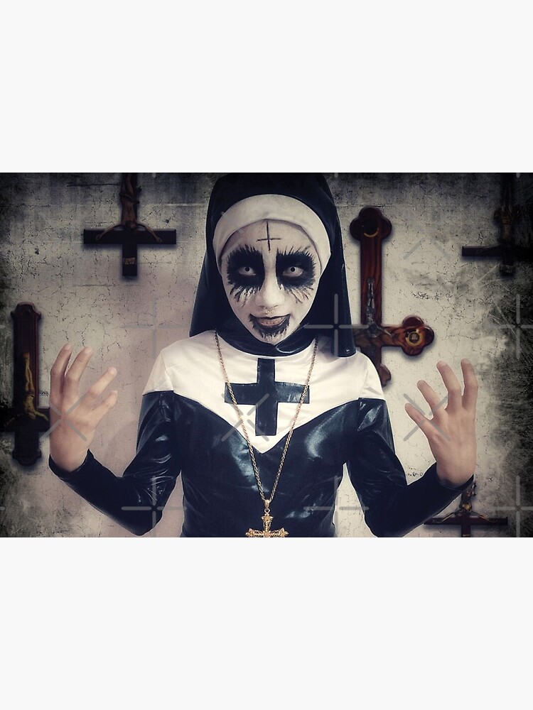 Satanic Nun 2 Mask By SophiaNoir Redbubble