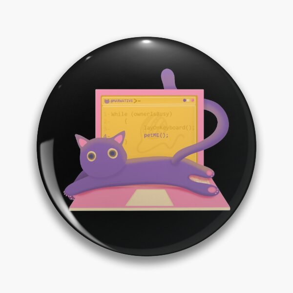 Item preview, Cat lays on keyboard - programmer life designed and sold by Marwative ..
