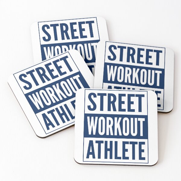 Item preview, Street Workout Athlete - Blue Design for Calisthenics People designed and sold by geeksta.