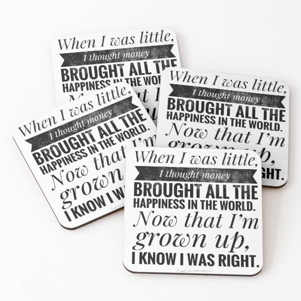 Item preview, Money does buy happiness designed and sold by Trendature Online .