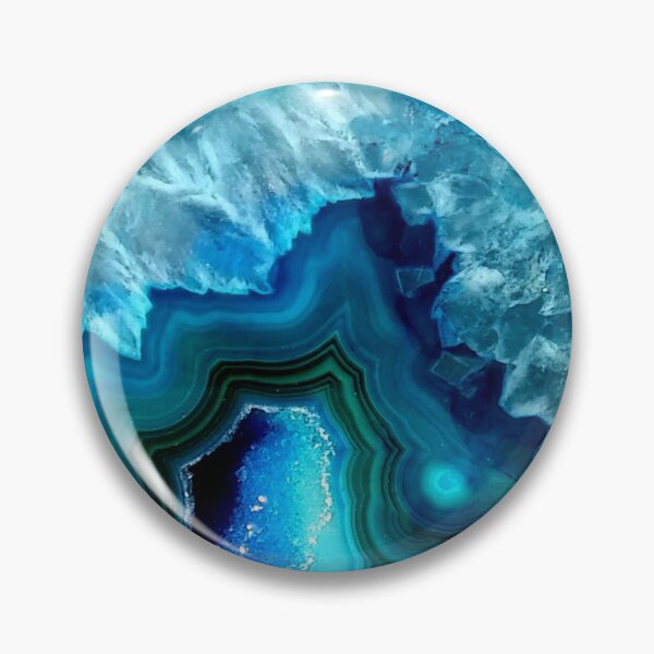 Item preview, Teal Blue Agate designed and sold by maryedenoa.