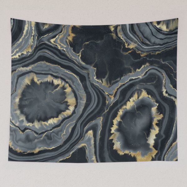 Artikelvorschau, Gold Veined Agate Stone entworfen und verkauft von stylebytara.