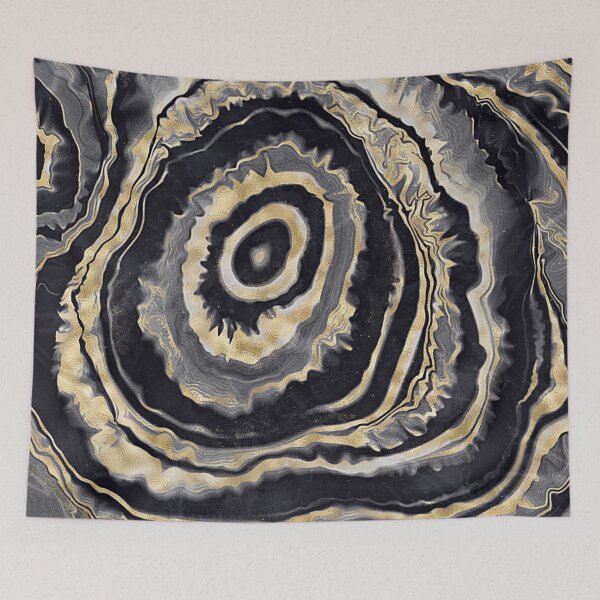 Artikelvorschau, Gold Veined Agate Stone entworfen und verkauft von stylebytara.
