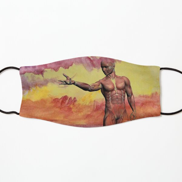 Gravity Noir Liberation by Andrew Williams Kids Mask