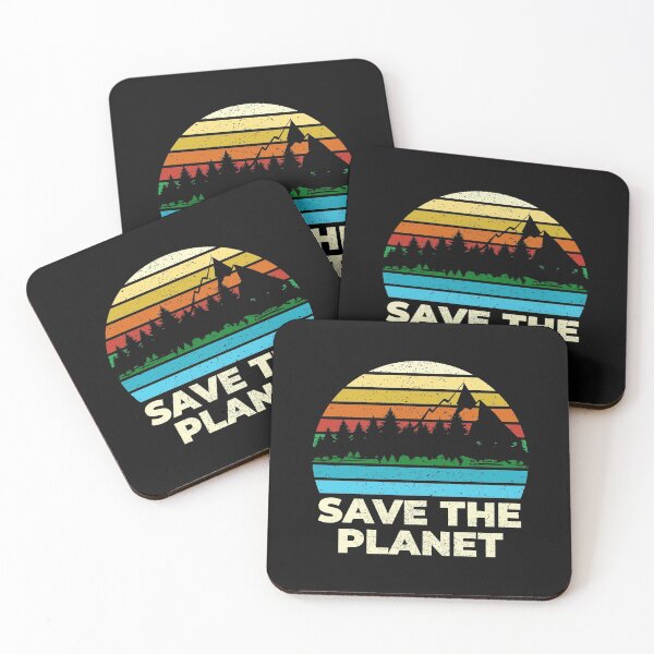Item preview, Retro Save the Planet designed and sold by EstelleStar.