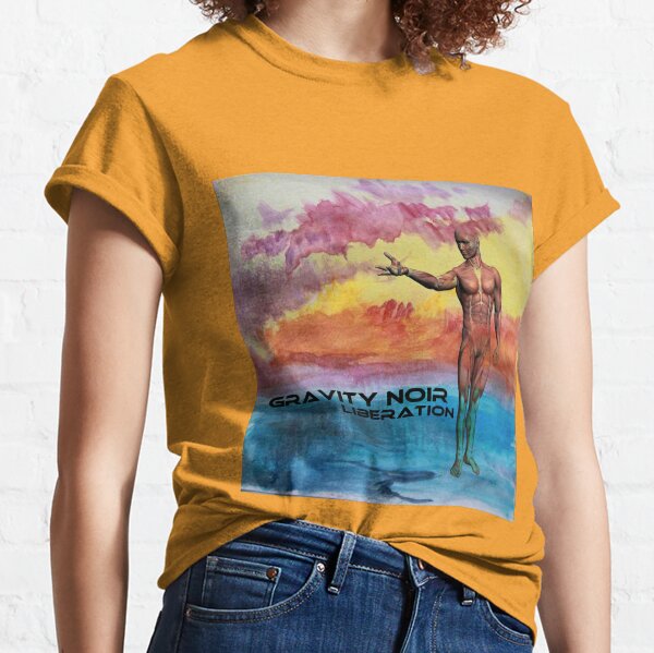 Gravity Noir Liberation by Andrew Williams Classic T-Shirt