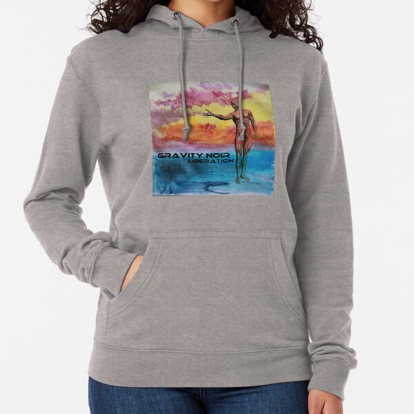 Gravity Noir Liberation by Andrew Williams Lightweight Hoodie