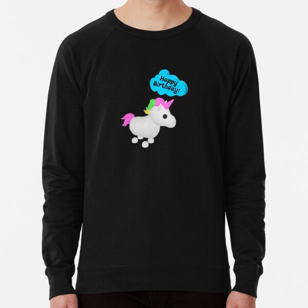 Roblox Adopt Me Unicorn Lightweight Sweatshirt By T Shirt Designs Redbubble - t shirt maker for roblox