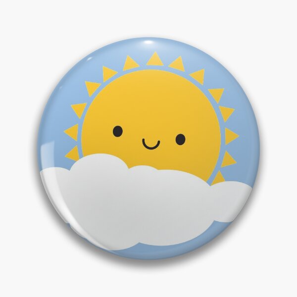 Hello Sunshine - Kawaii Sun Pin