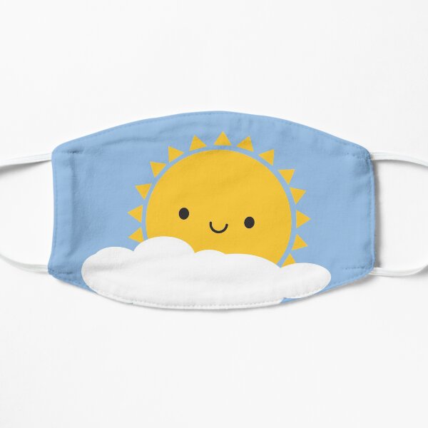 Hello Sunshine - Kawaii Sun Flat Mask