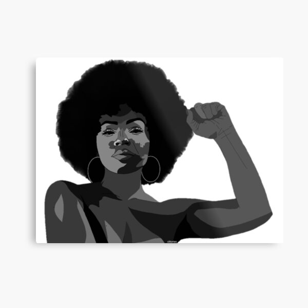 Download Afro Woman Gifts & Merchandise | Redbubble