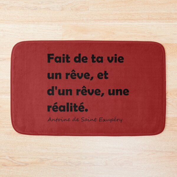 Item preview, Antoine de Saint Exupéry quote designed and sold by LordRaccoon.