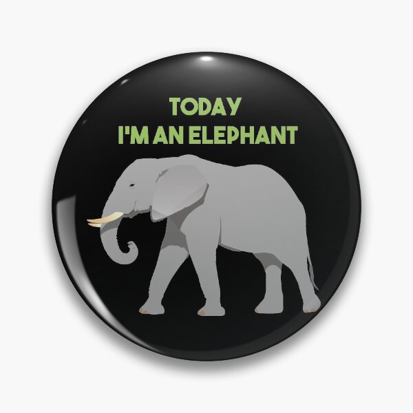 Item preview, Today I'm an Elephant designed and sold by NorseTech.
