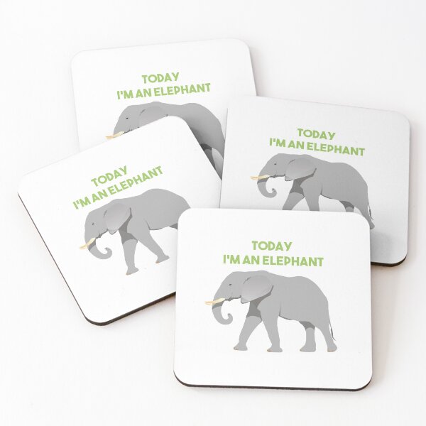 Item preview, Today I'm an Elephant designed and sold by NorseTech.