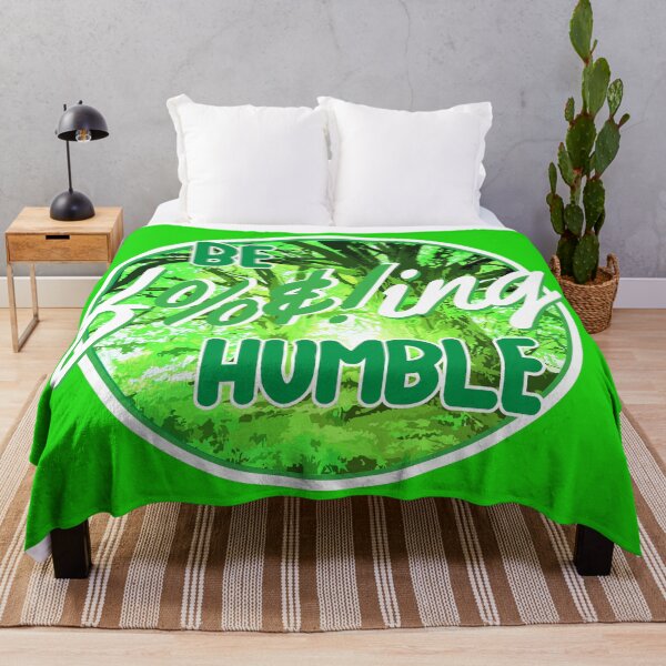 Item preview, Be F*cking Humble (Censored Print) designed and sold by Thoughtscrawl.
